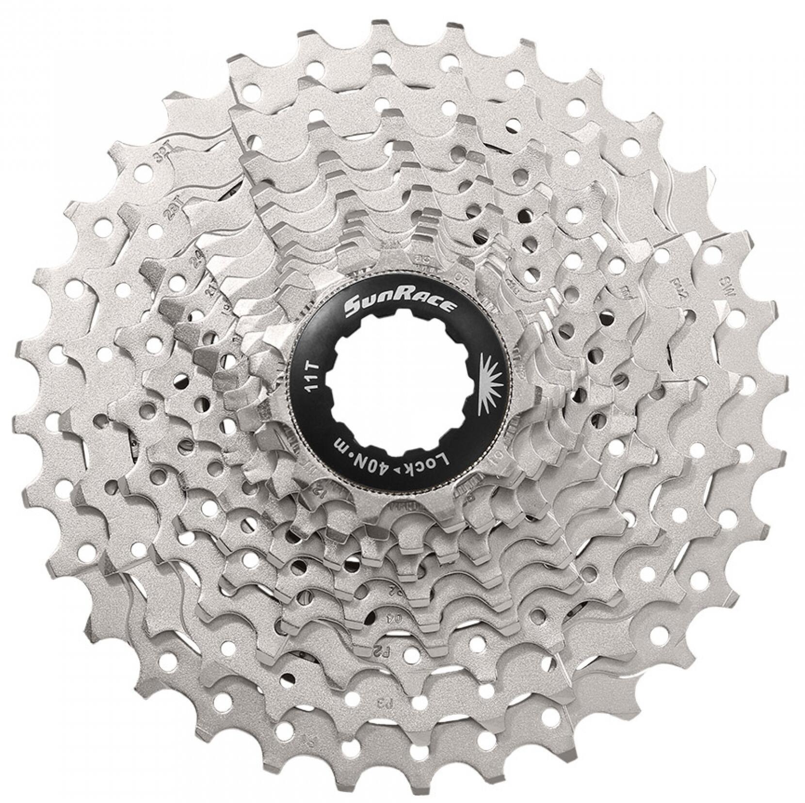 CASSETTE 11V. ROUTE SUNRACE CSRS3 METALLIC - 11-32DTS 2/3