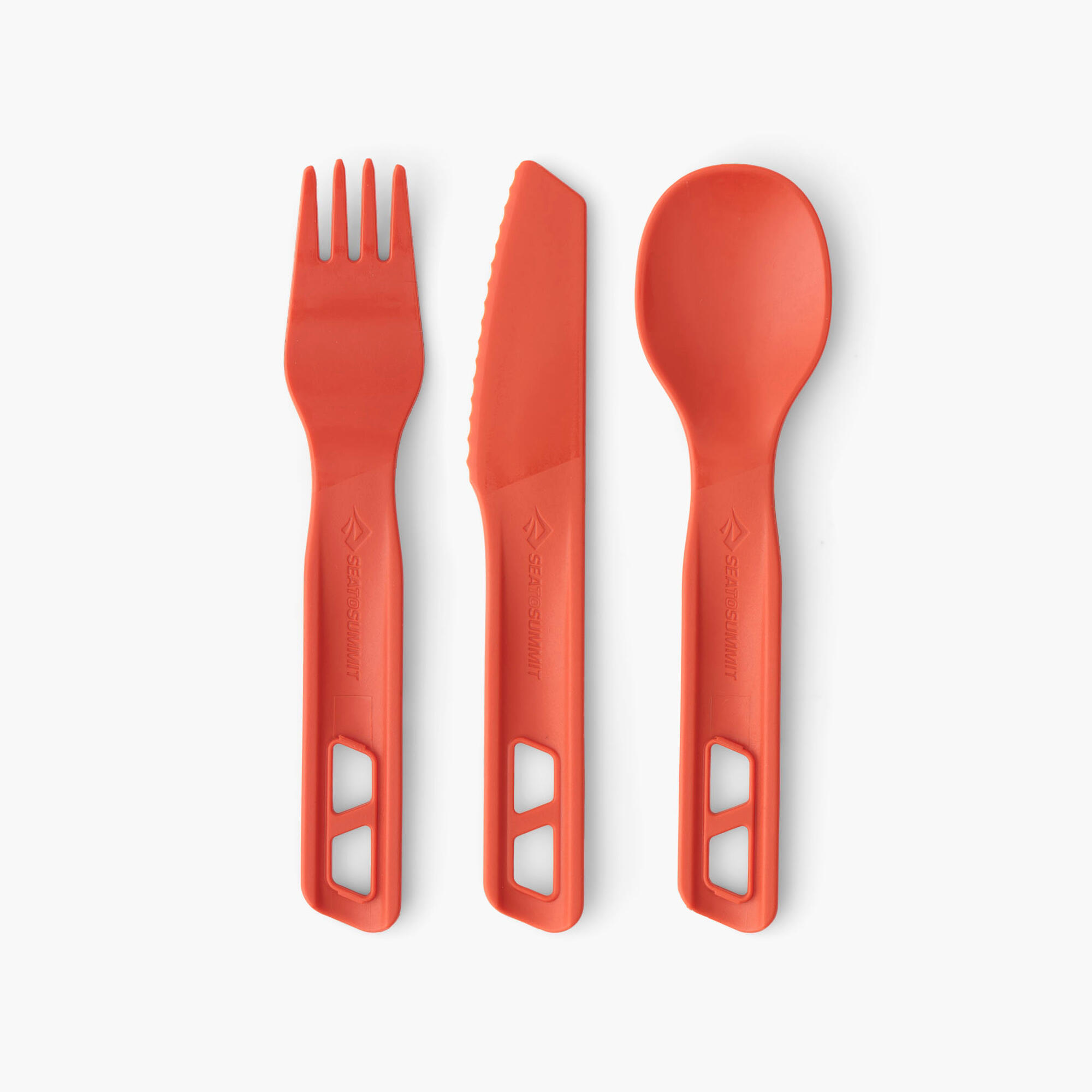 SEA TO SUMMIT Zestaw Sztućców Passage Cutlery Set 3 Piece - Orange