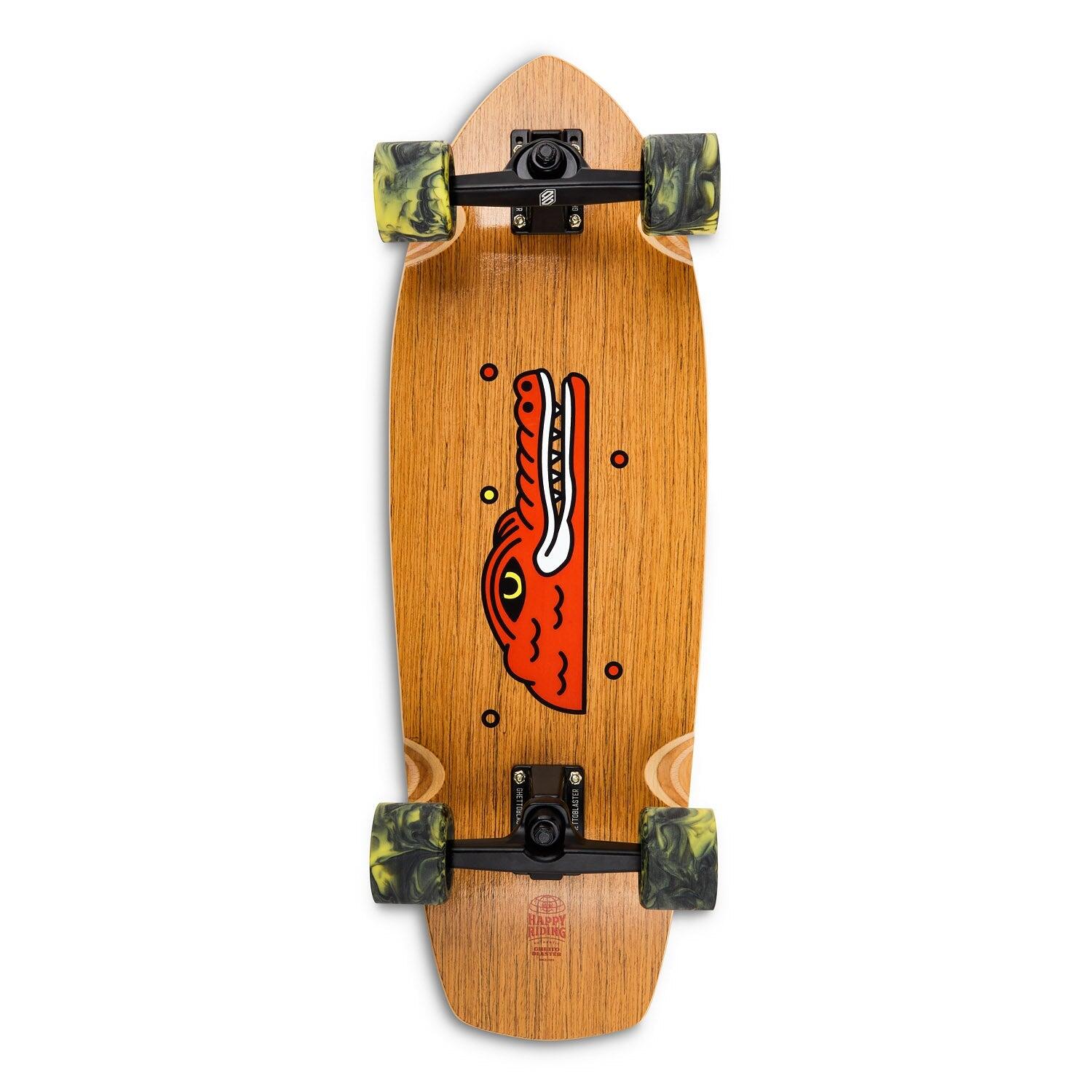 GHETTOBLASTER Surfskate Crocodile 30"