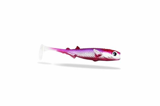 Leurre souple Renky Shad 7,5 cm Purple Lady PikeGum - 2,5g