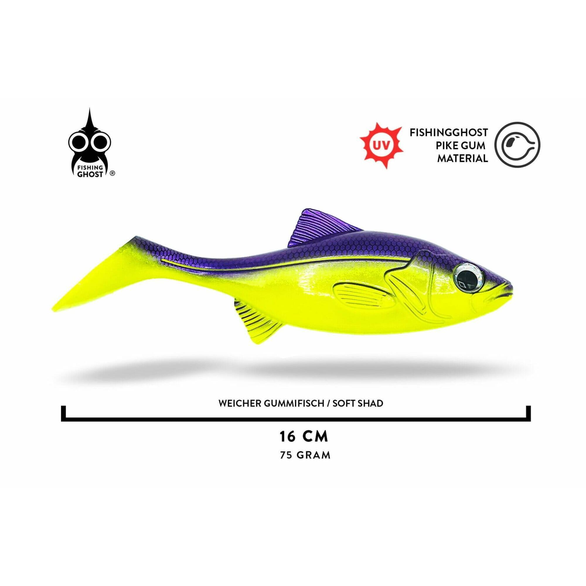 Roachy One 16cm - Soft Bait - Purple Pumpkin