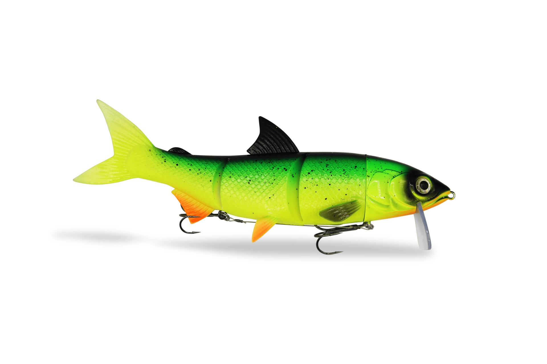 FISHINGGHOST Esca morbida siliconica - Renky One 18cm - Green Inferno