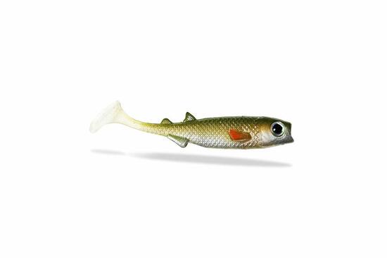 Leurre souple - Renky Shad 7,5cm - Shiny Bleak