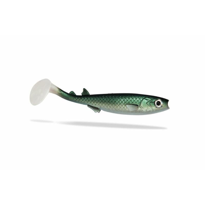 Softbaits - Renky Shad V2 15cm - White Fish