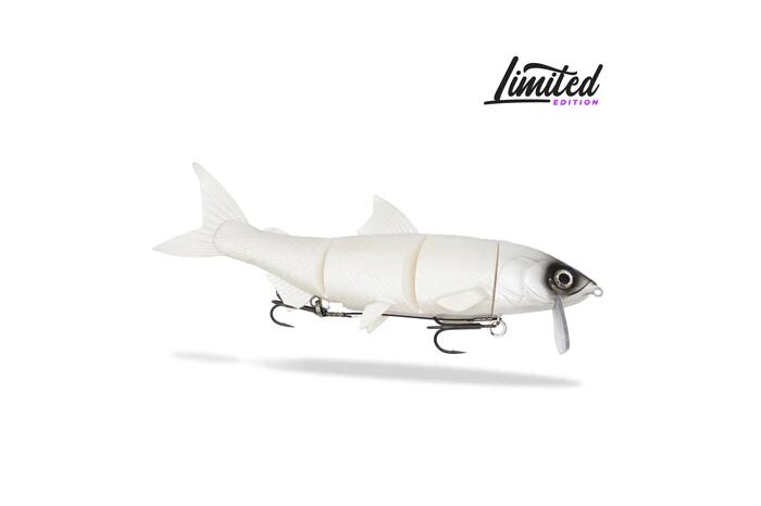 FISHINGGHOST Esca morbida siliconica - Renky One 18cm - Pure White