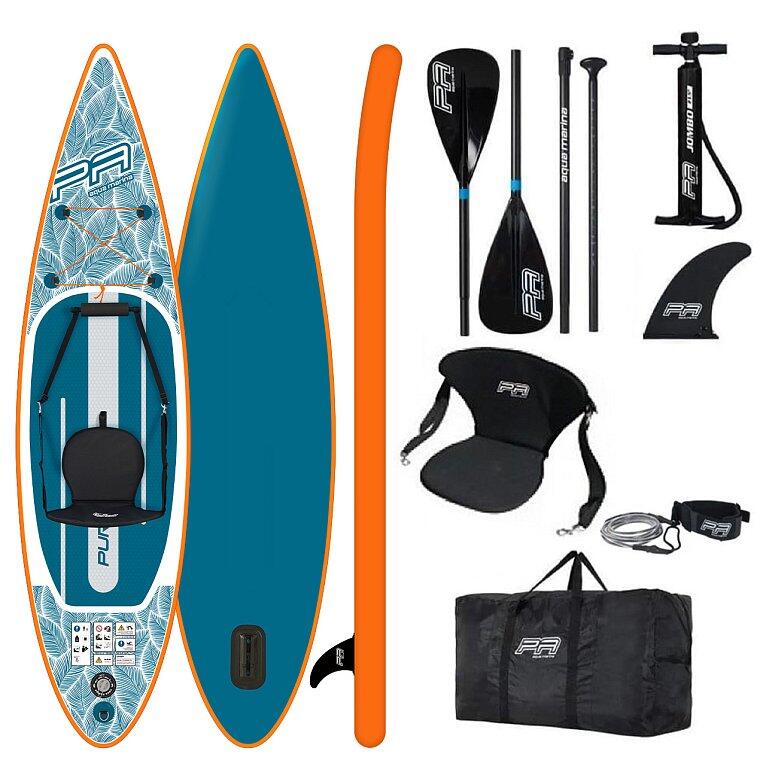 AQUA MARINA Nafukovací paddleboard SUP PURE AIR Tropic 11' Combo TROPIC