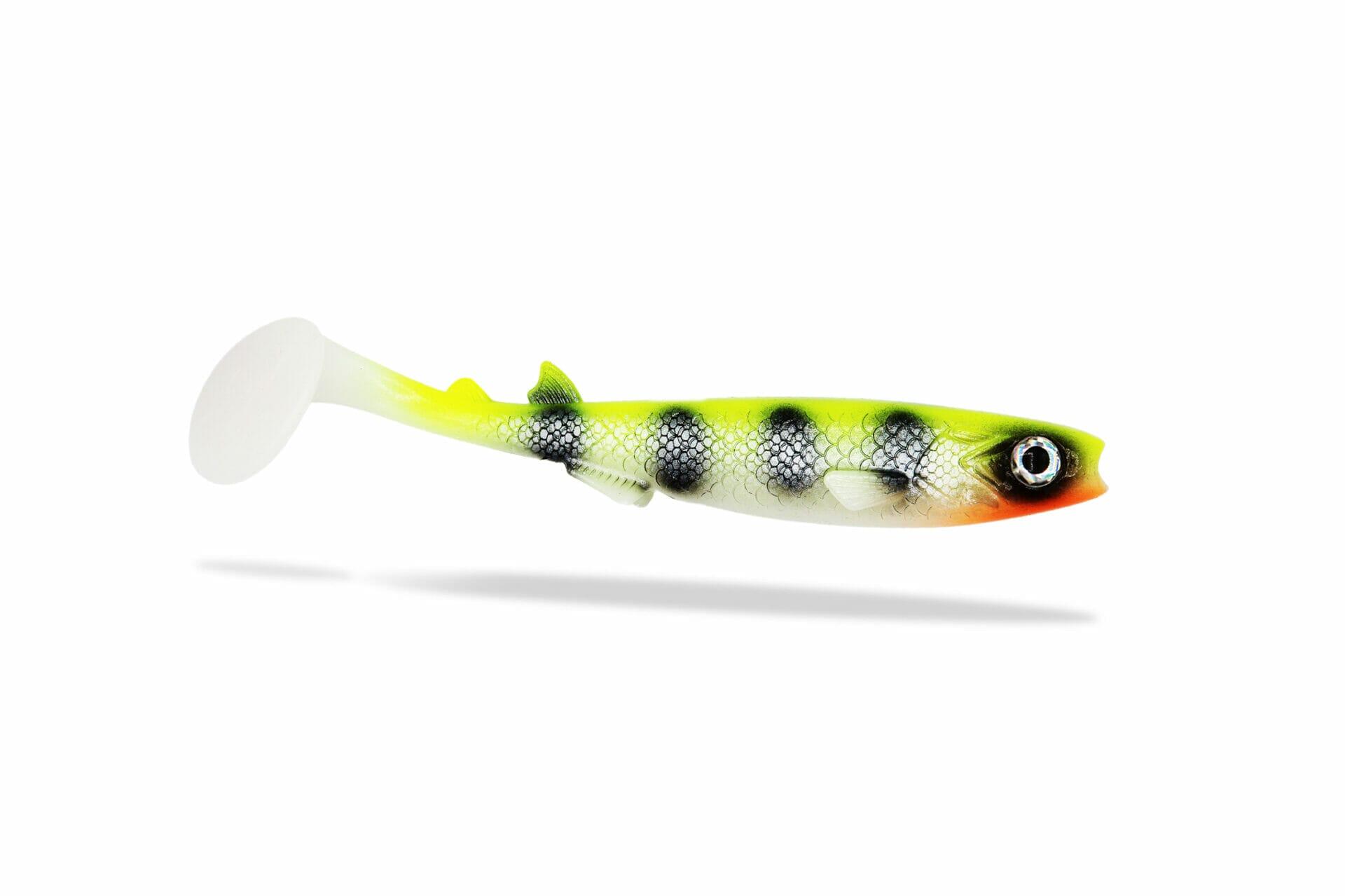 FISHINGGHOST Esca morbida siliconica - Renky Shad V2 15cm - Lemon Tiger