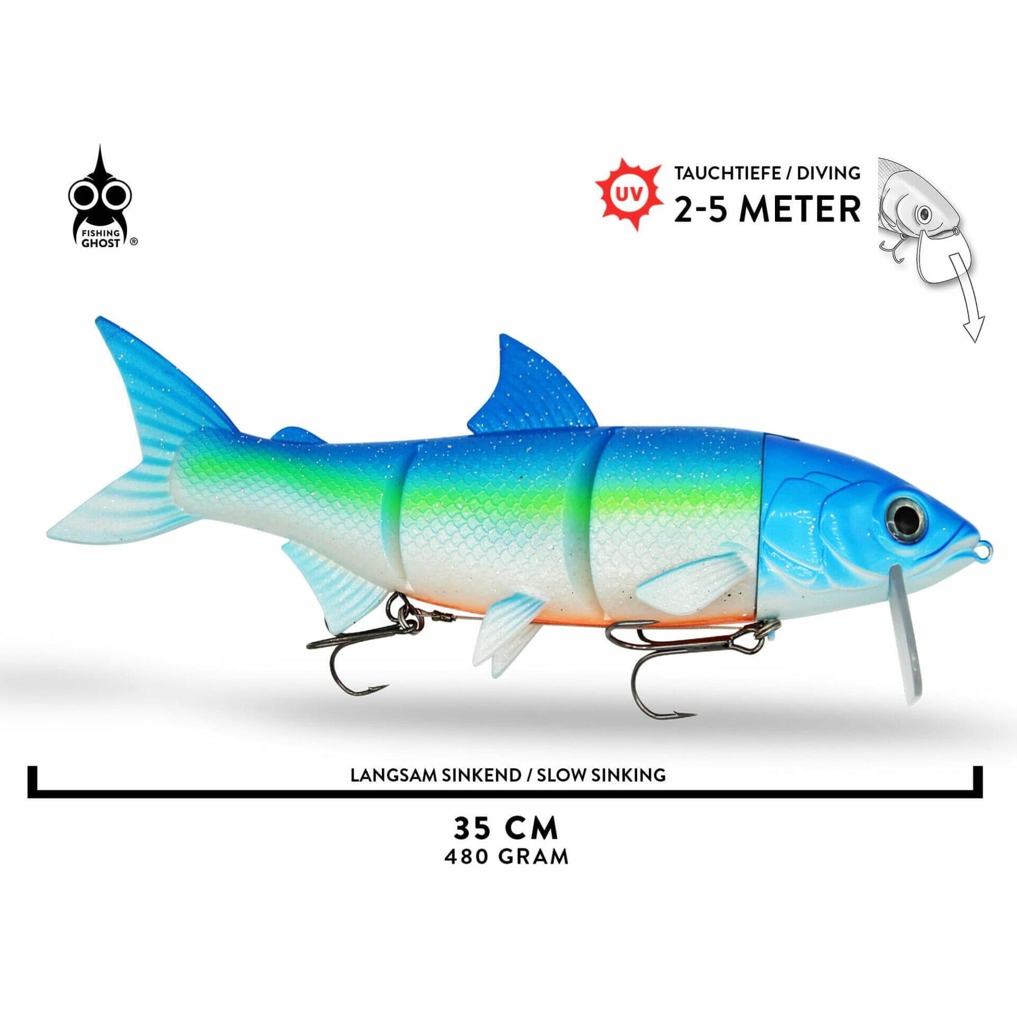 Renky One 35cm - Hybrid Swimbait Renky Fish - 480g - Funky Blue