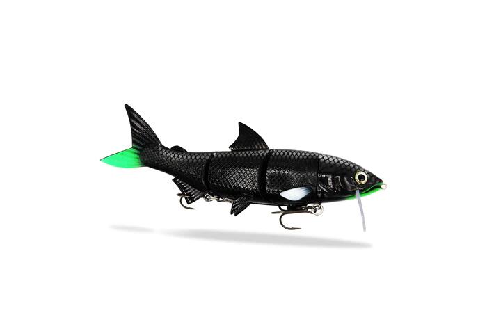 FISHINGGHOST Esca morbida siliconica - Renky One 18cm - Black Apple