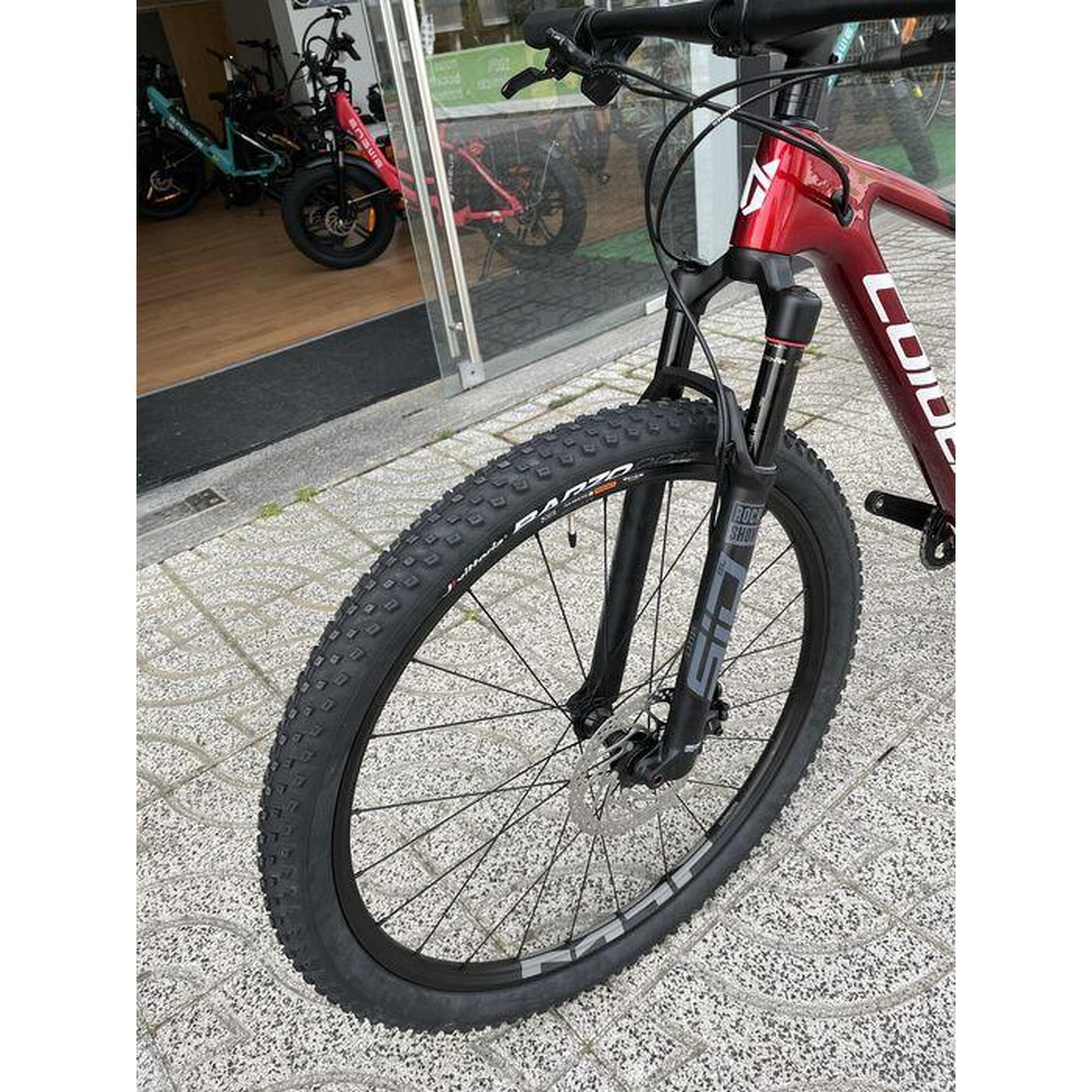 Bicicleta BTT - Coluer POISON SL 4.4 - Preto e vermelho