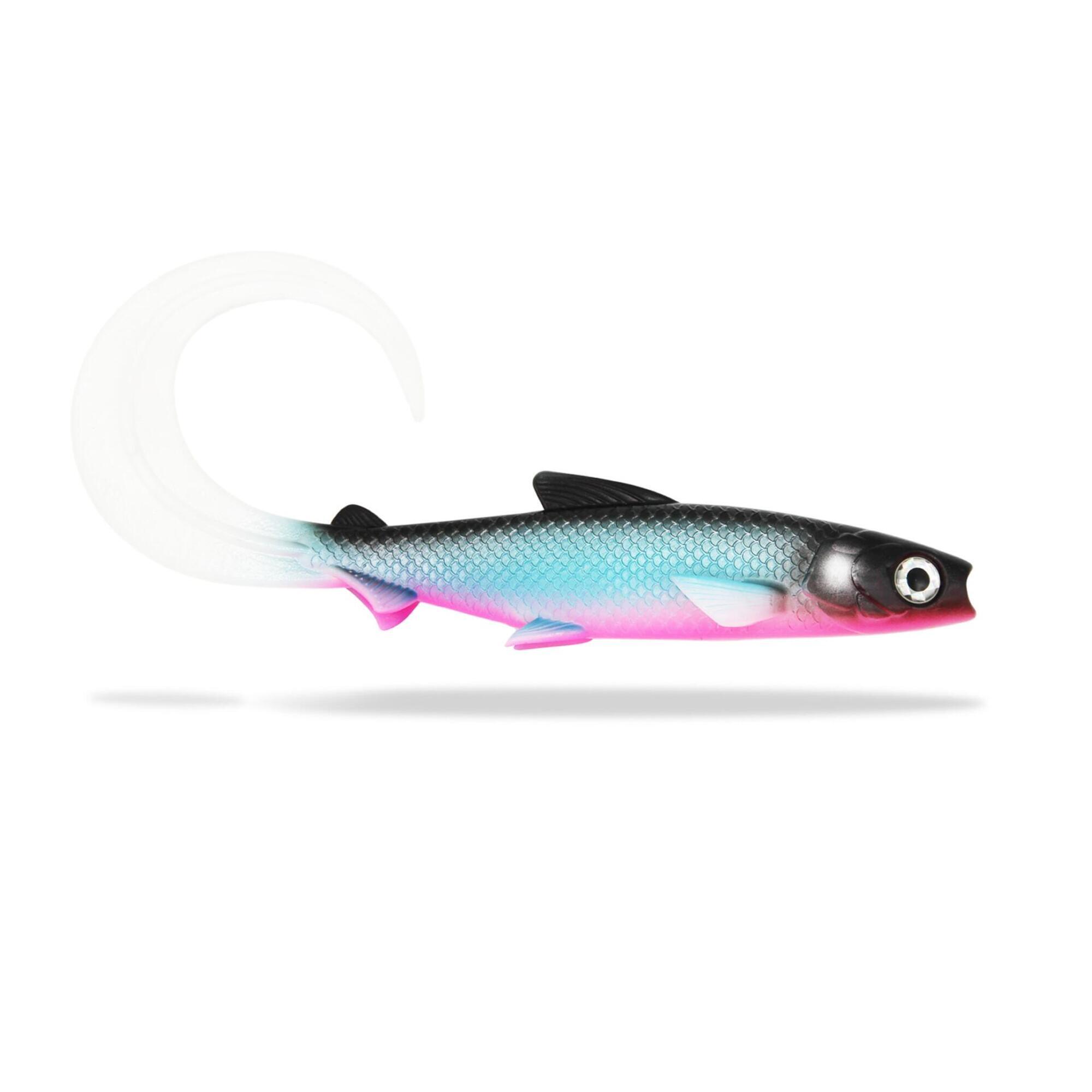 Fishing Ghost - Renky Shad 35cm - Curly Tail - Pink Bubblegum