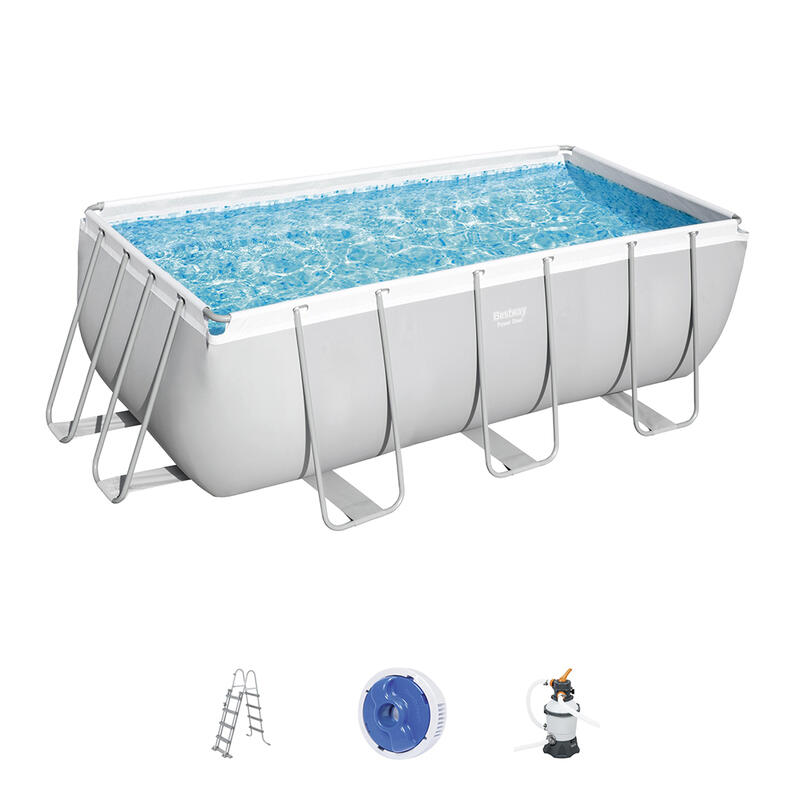 Bestway Power Steel Frame Pool-Set 412 x 201 x 122 cm