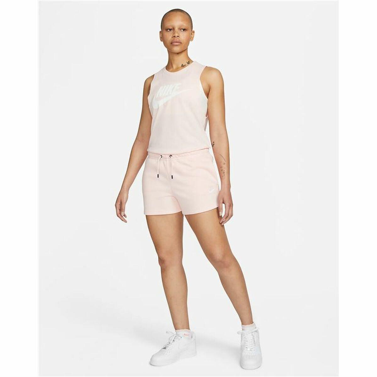 Short de Sport pour Femme Nike Essential Rose 3/5