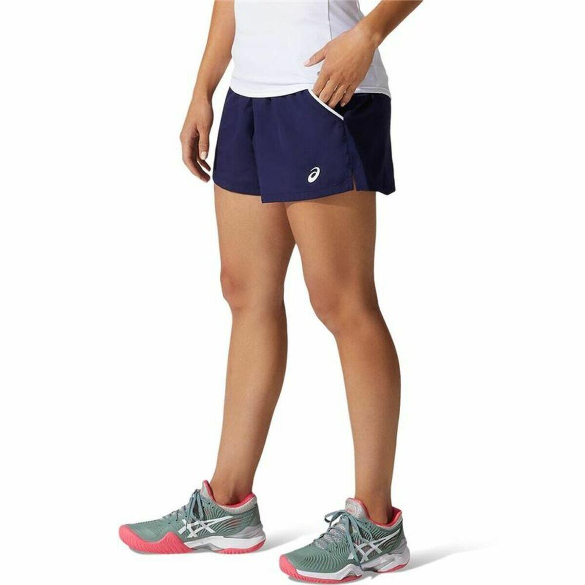 Pantaloncini Sportivi da Donna Asics Court Blu scuro ASICS Decathlon