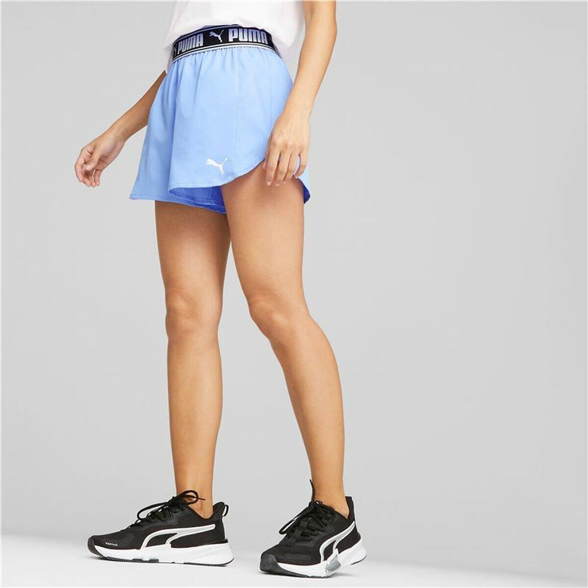 Short de Sport pour Femme Puma Strong Bleu PUMA Decathlon