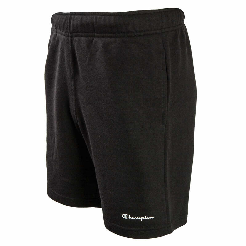 Pantalones Cortos Deportivos para Hombre Champion Bermuda Negro