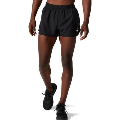 Herren-Sportshorts Asics Core Split Schwarz