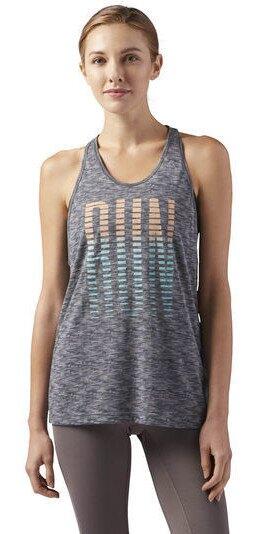 Débardeur Femme Reebok RE TANK Gris 1/4