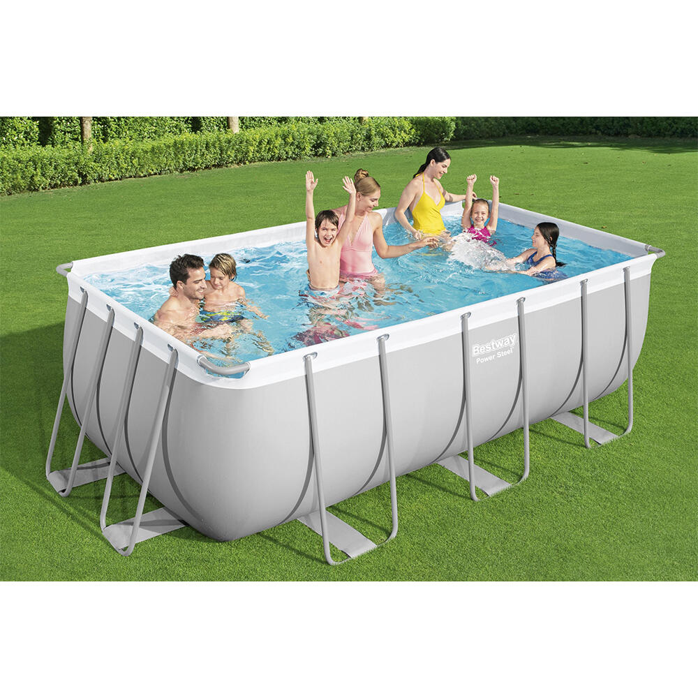 Bestway Power Steel Frame Pool-Set 412 x 201 x 122 cm 2/7