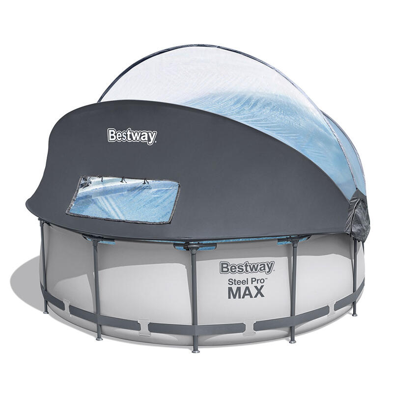 Bestway Steel Pro MAX Kit piscine 3,66 m  x 1,00 m avec abri