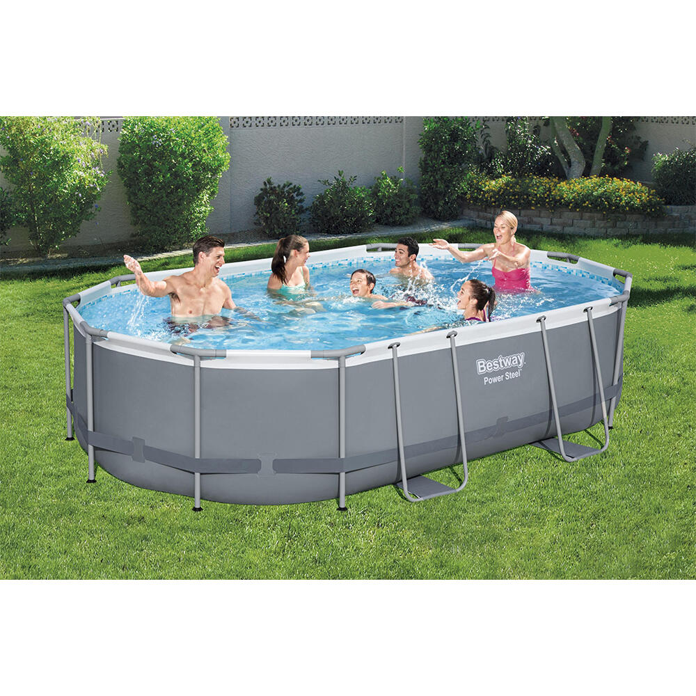 Bestway Power Steel Above-ground pool kit 4,88 x 3,05 x 1,07 m