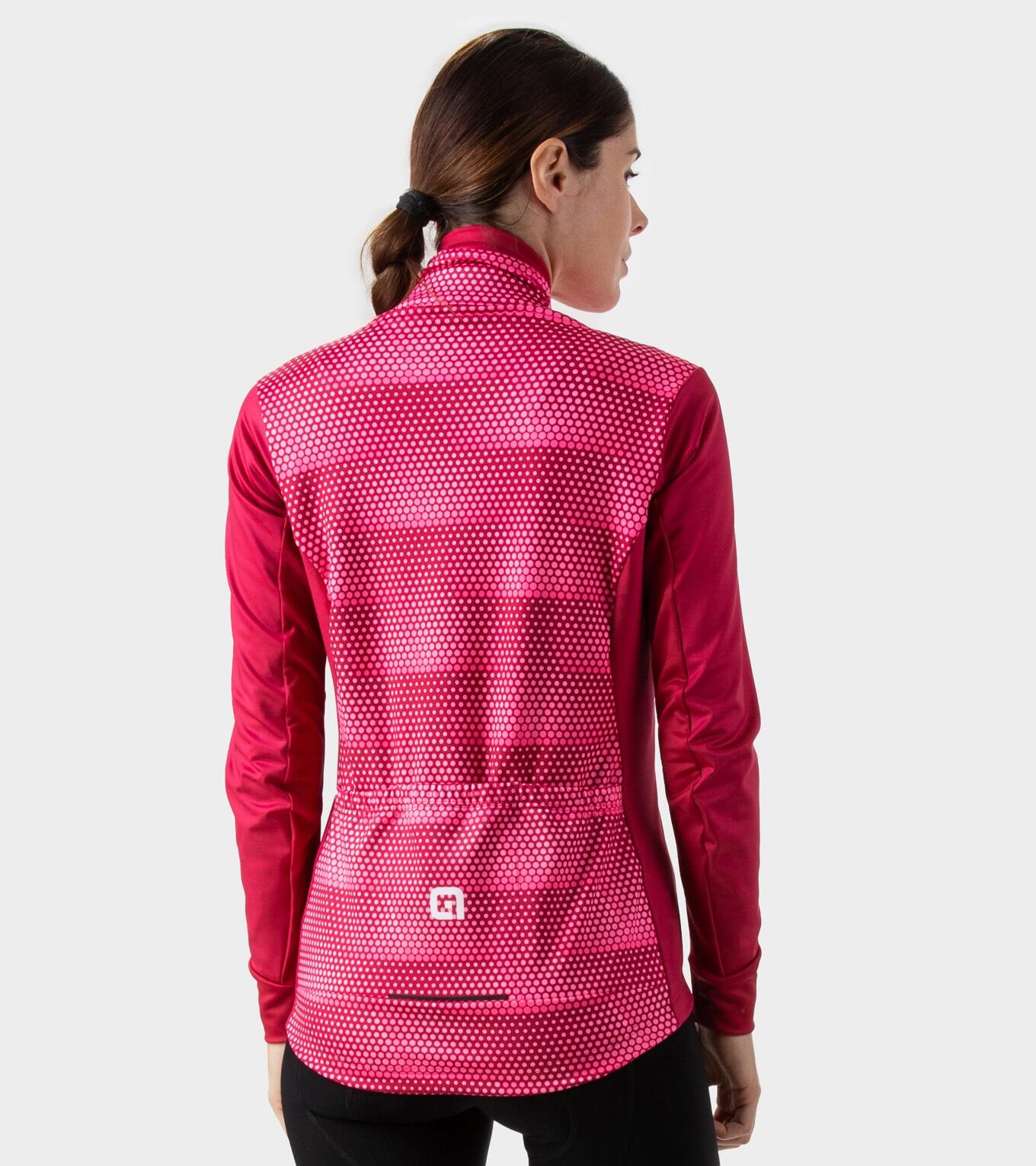 Veste Manches Longues Femme Alé Sharp Rose Fluo 2/6