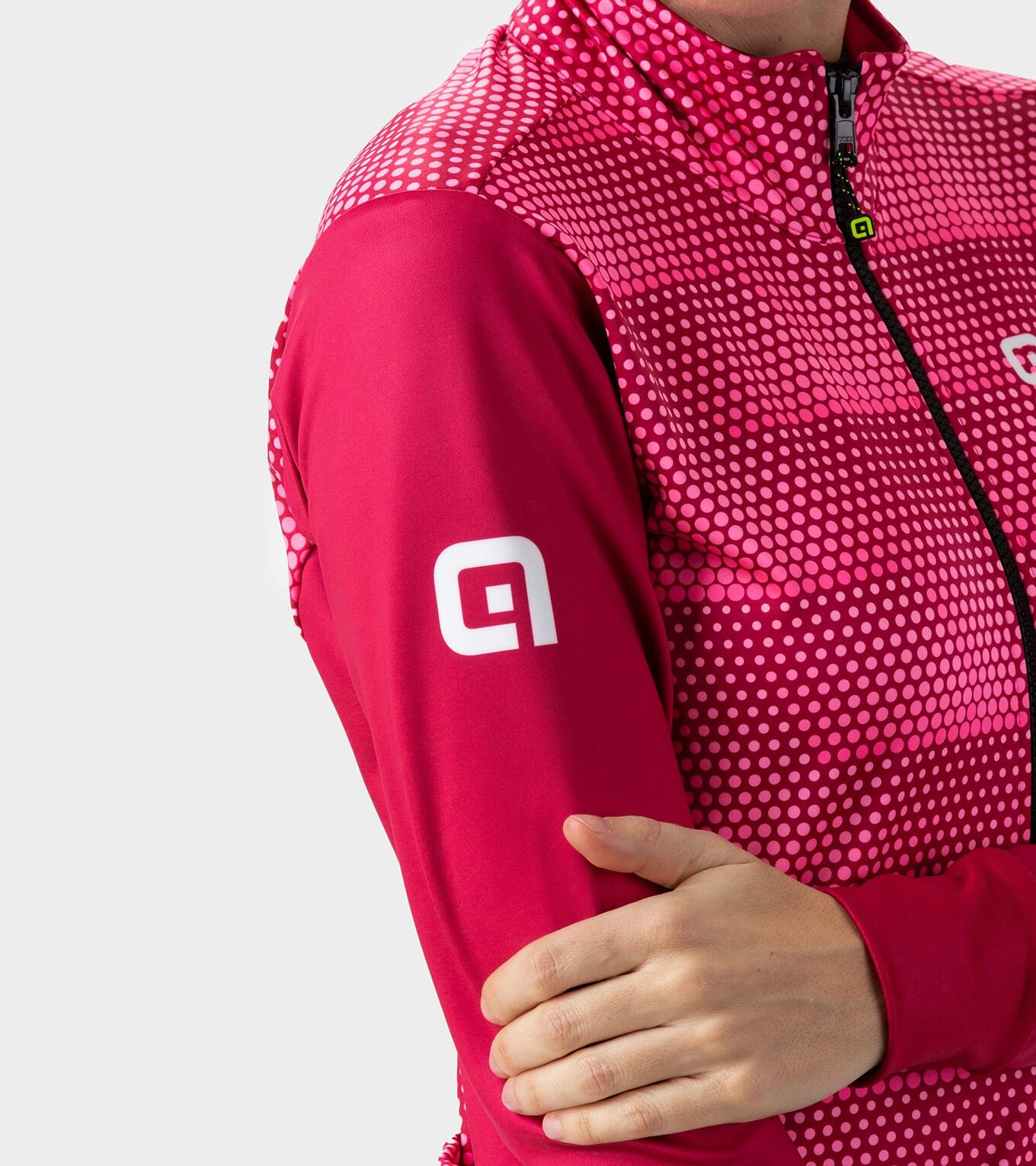 Veste Manches Longues Femme Alé Sharp Rose Fluo 4/6