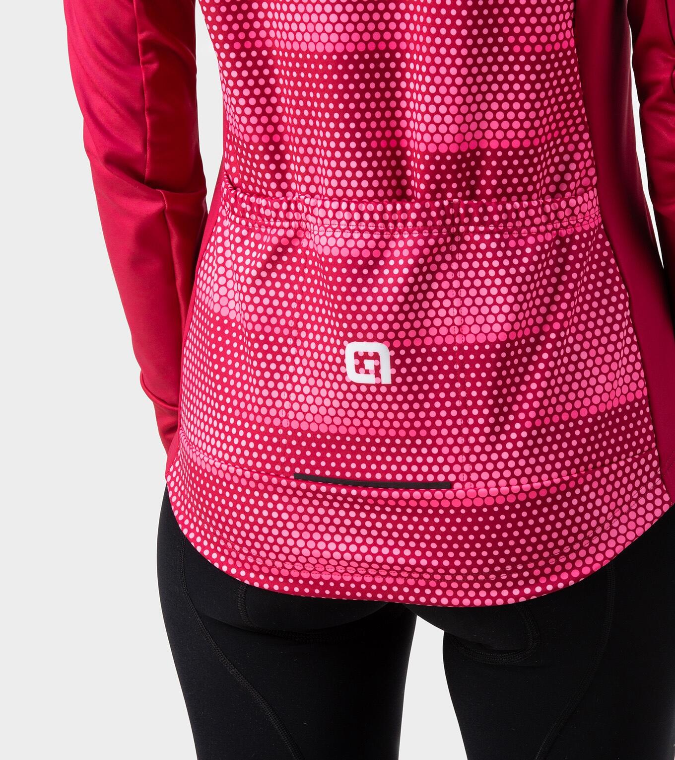 Veste Manches Longues Femme Alé Sharp Rose Fluo 6/6