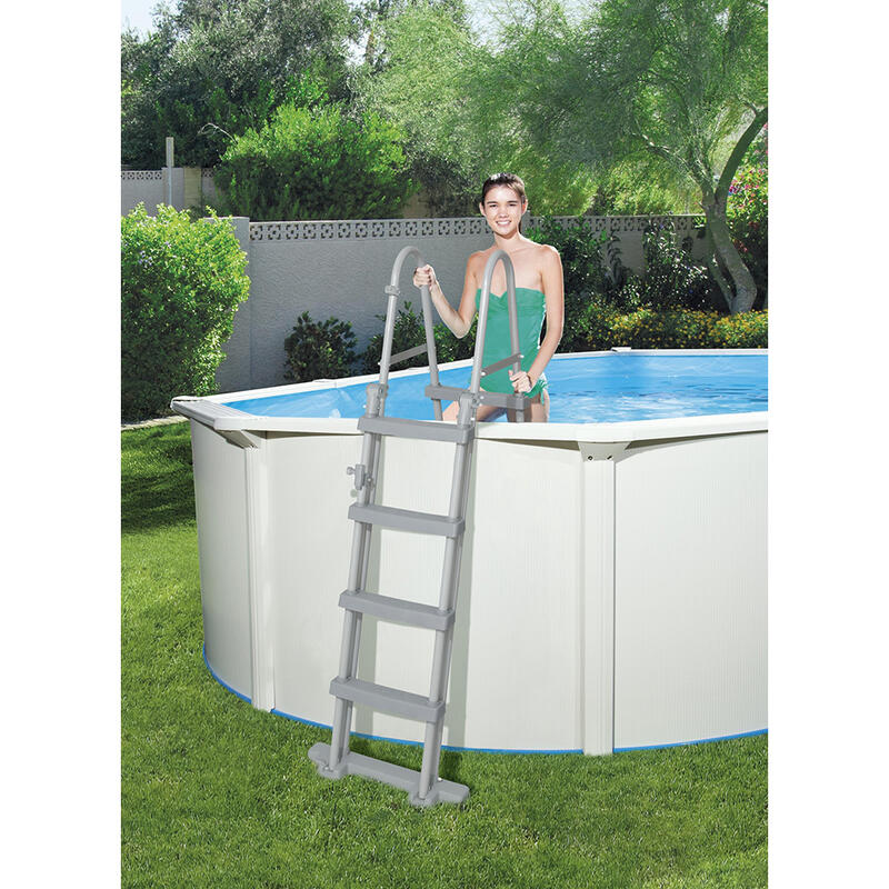 Bestway Hydrium Kit piscine hors sol ave c parois en acier 5,00 x 3,66 x 1,22 m