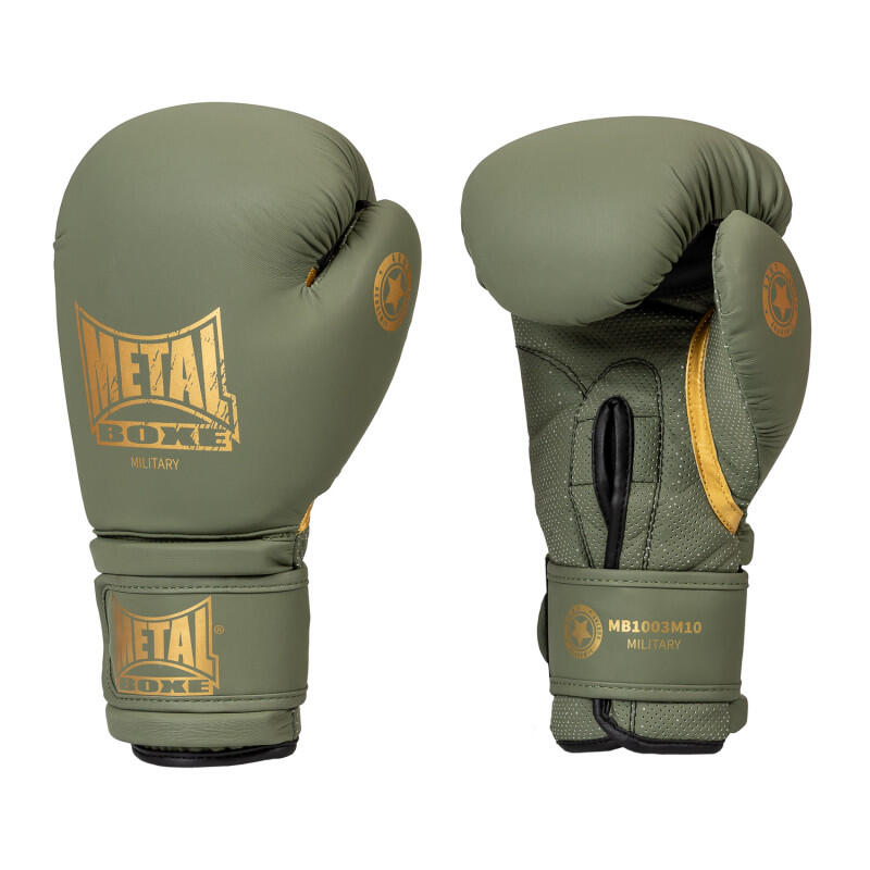 Luvas de boxe military metal boxe