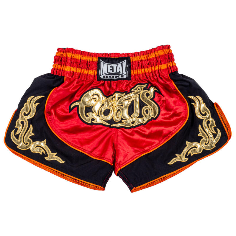 Metal Boxe - Short Thaï Lumpinee Métal Boxe - Short - Rouge - 52 2xl - Decathlon