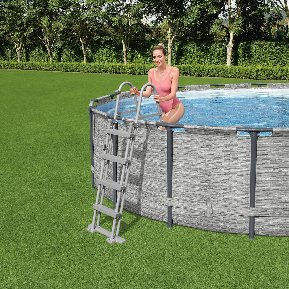 Bestway Steel Pro MAX Aufstellpool Kompl ett-Set 488 x 122 cm, rund 6/7