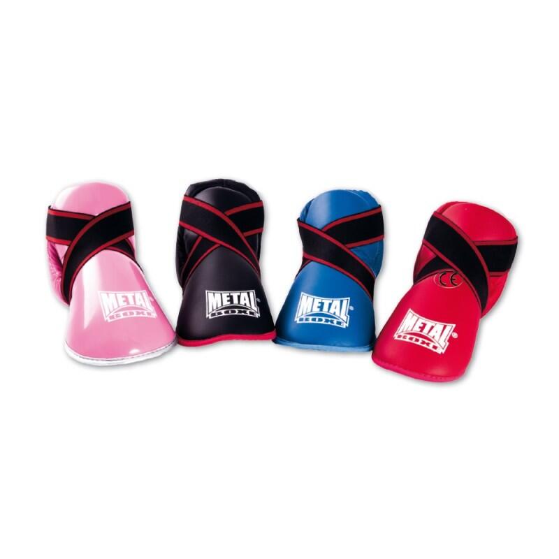 METAL BOXE Full contact KinderVoetbeschermers metal boxe