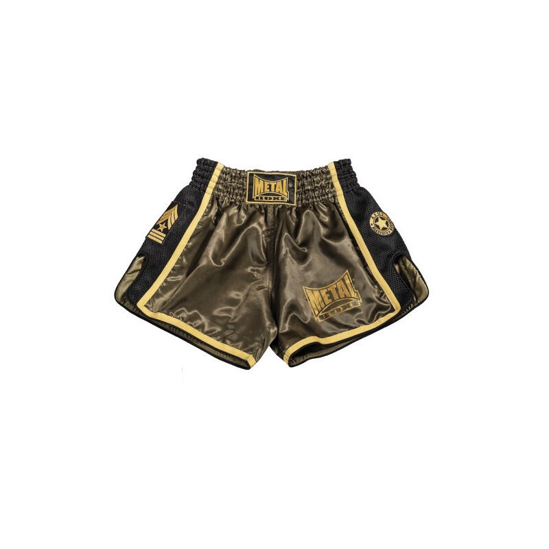 Short Thaï kick military métal boxe