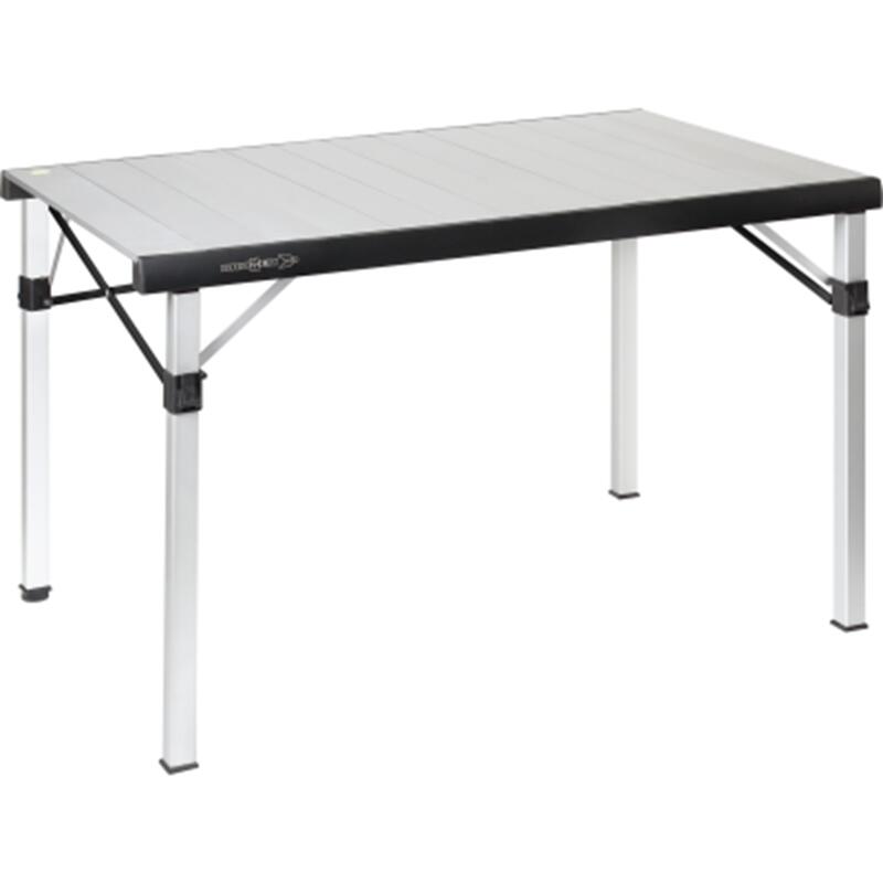 Tavolo con piano arrotolabile in alluminio, pieghevole TITANIUM QUADRA 4 NG