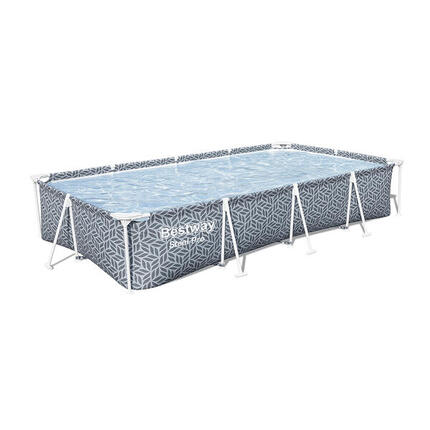 Bestway Steel Pro Frame Pool Set 366 x 2 01 x 66 cm, eckig