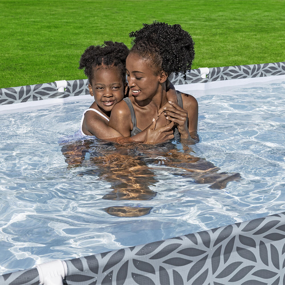 Bestway Steel Pro Frame Pool Set 366 x 2 01 x 66 cm, eckig 7/7