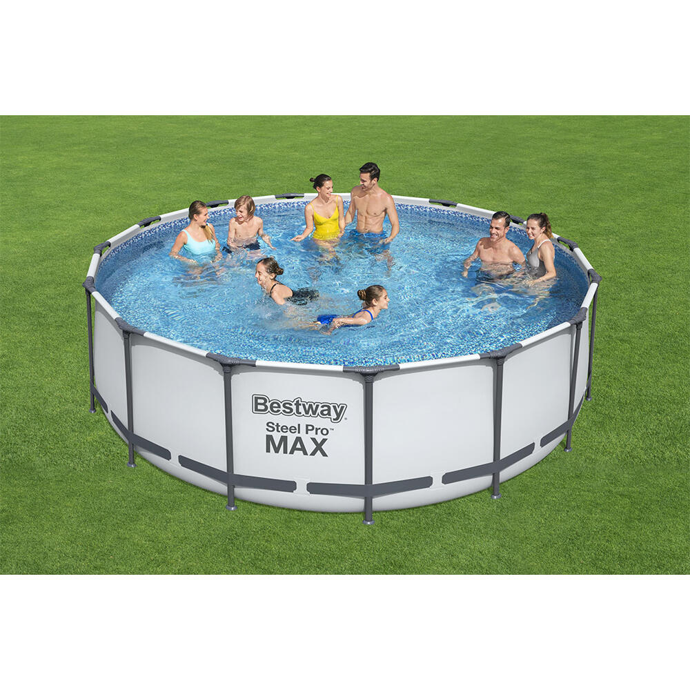 Bestway Steel Pro MAX Kit piscine hors s ol 4,57 x 1,22 m