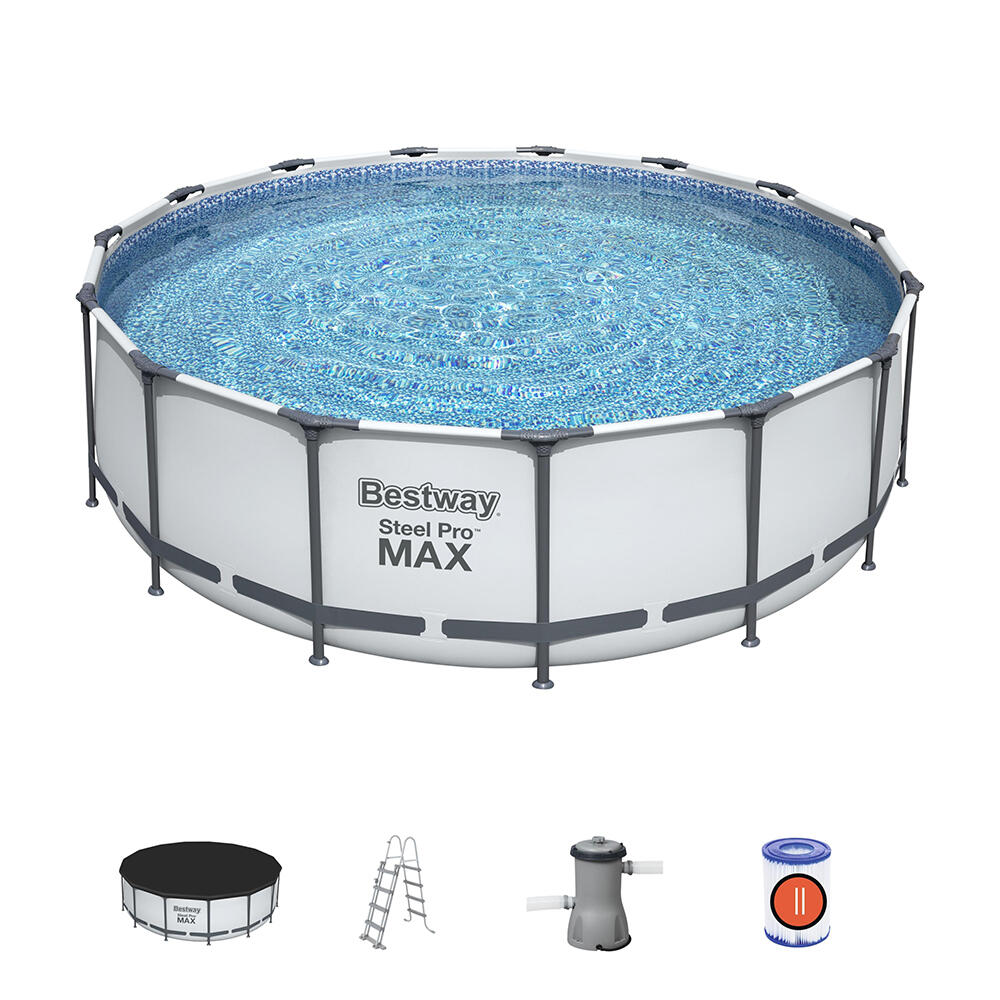 Bestway Steel Pro MAX Kit piscine hors s ol 4,57 x 1,22 m