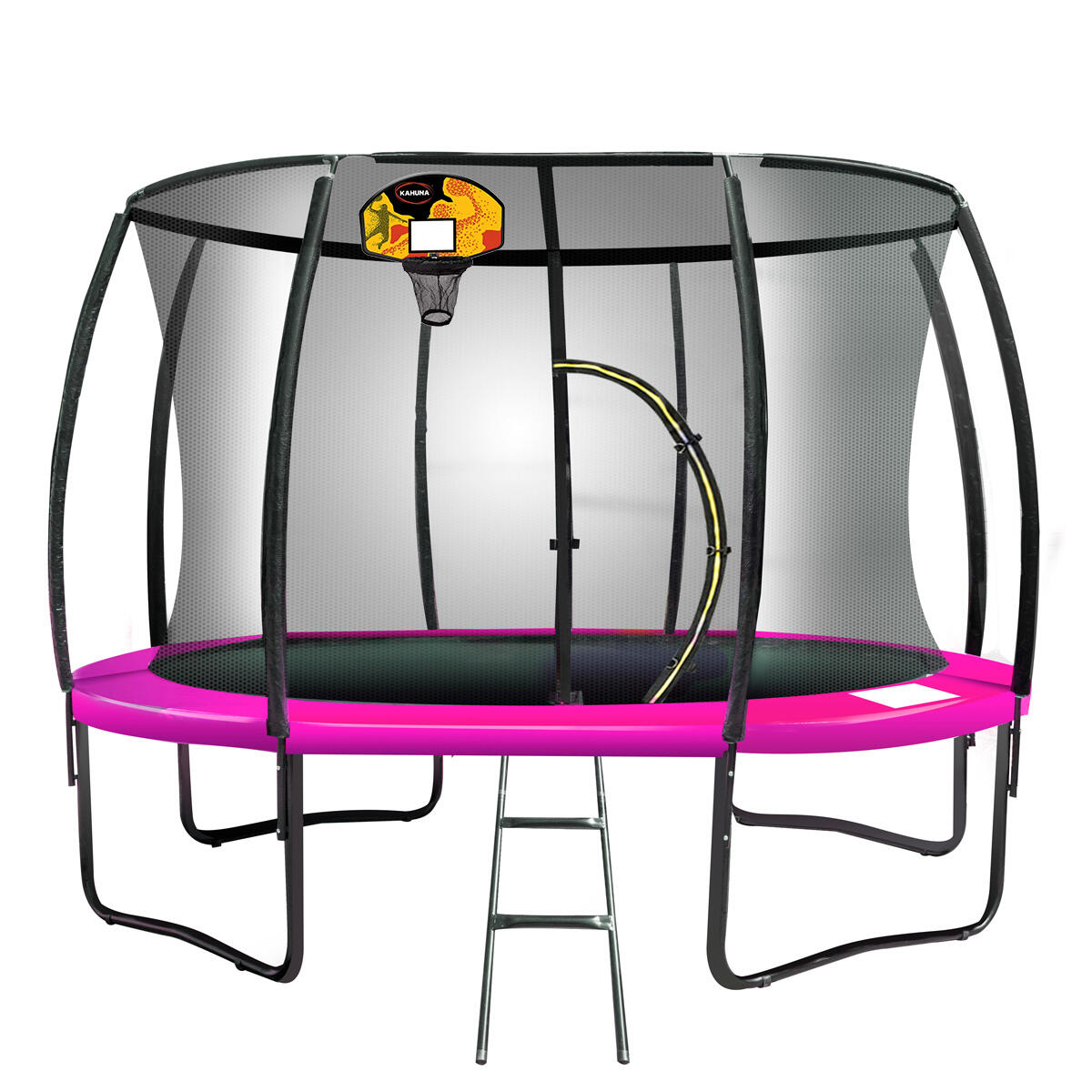 Kahuna Trampoline with Basketball Set