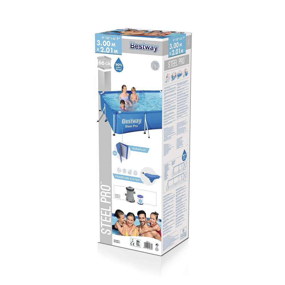 Bestway Steel Pro Above-ground pool kit 3 ,00 m x 2,01 m x 66 cm