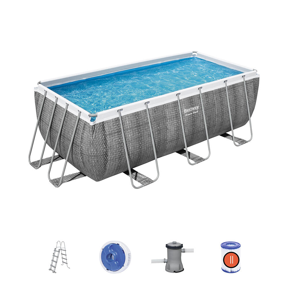 Bestway Power Steel Above-ground pool kit 4,12 x 2,01 x 1,22 m