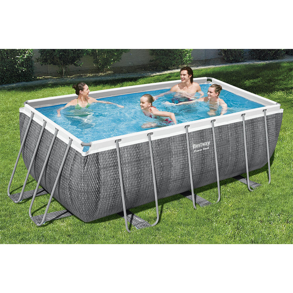Bestway Power Steel Frame Pool-Set 412 x  201 x 122 cm 2/7