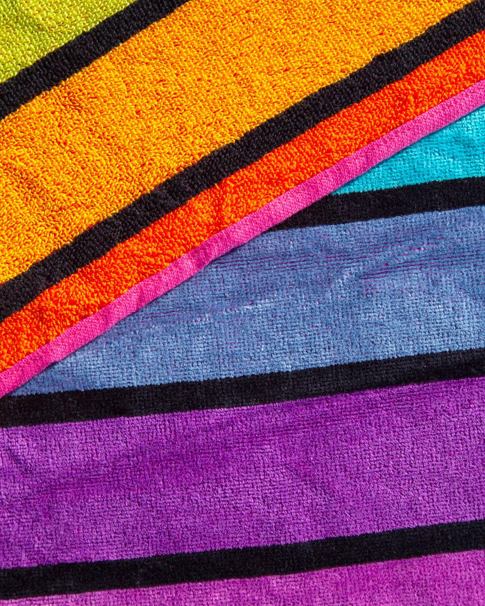 TOALLA JACQUARD RAYAS MULTICOLOR 3/5