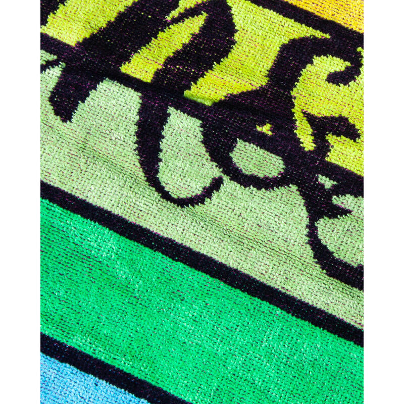 SERVIETTE À RAYURES MULTICOLORE JACQUARD VAN