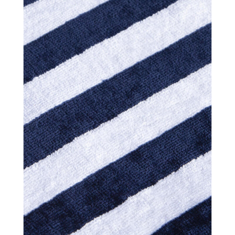 TOALLA JACQUARD RAYAS MARINAS - DOBLE