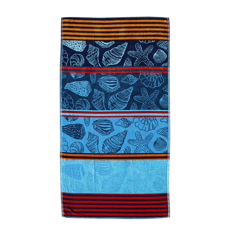 SERVIETTE JACQUARD CORAIL NAUTILUS