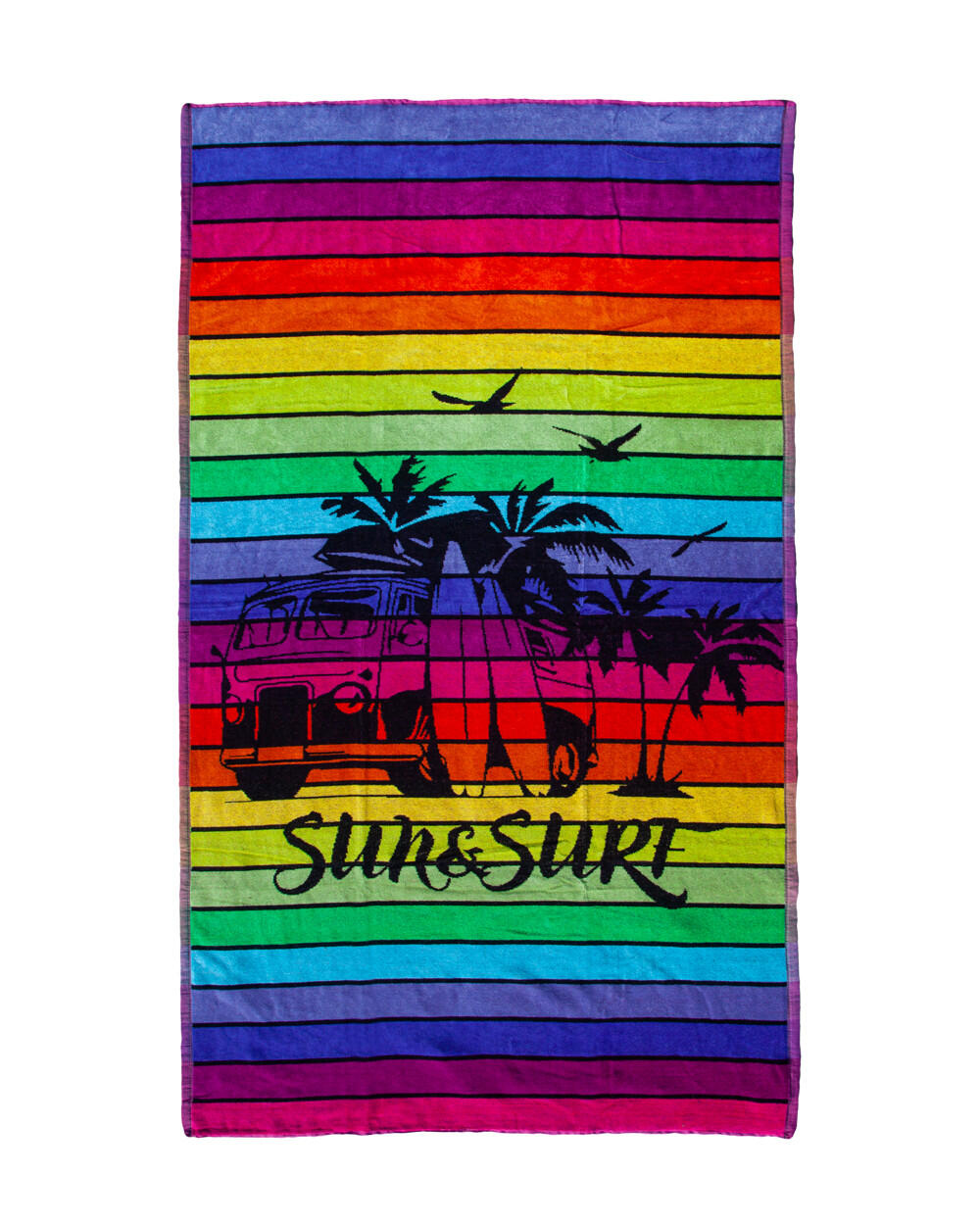 SUN & SURF TOALHA RISCAS JACQUARD VAN MULTICOLOR