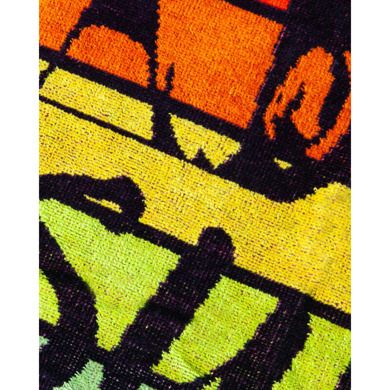SERVIETTE À RAYURES MULTICOLORE JACQUARD VAN