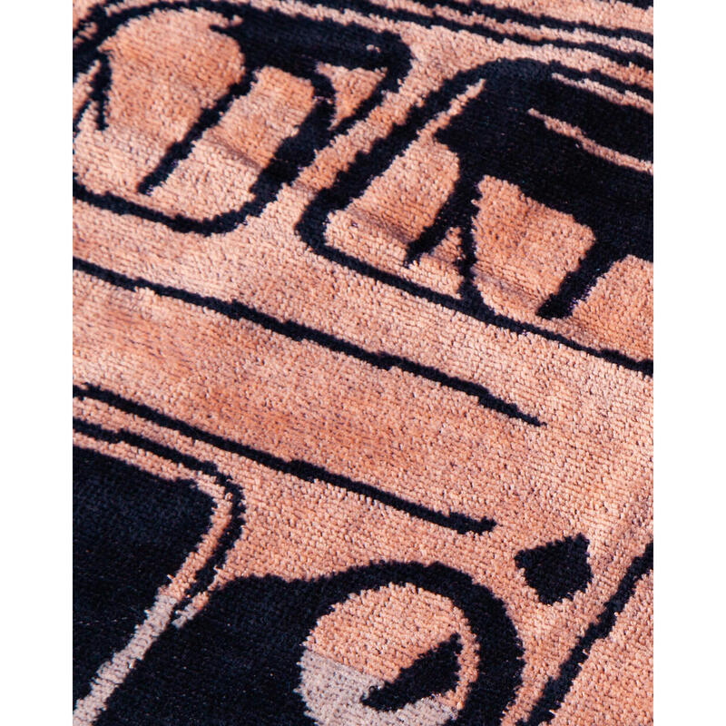 SERVIETTE JACQUARD VAN MULTICOLORE BLEU ET ROUGE